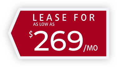 Lease for as low as $269 per month